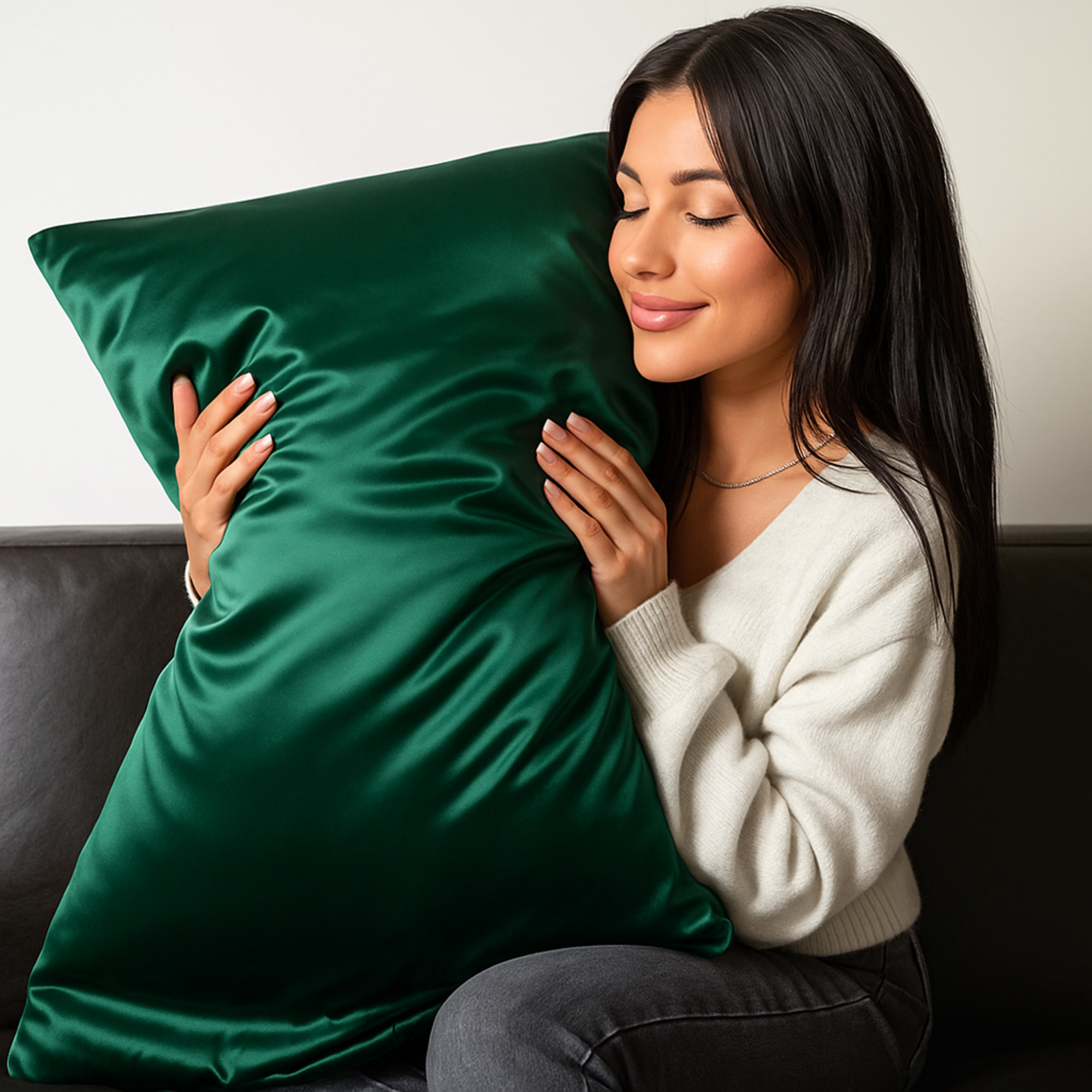 Queen size Silk pillowcase