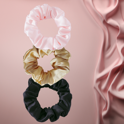 Bella rose scrunchies